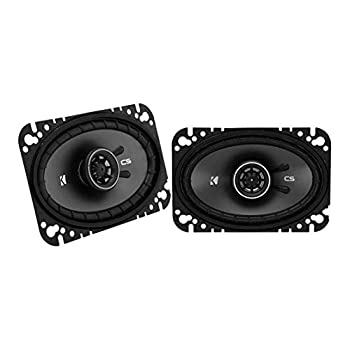 【中古】【輸入品・未使用】Kicker 同軸スピーカー 43CSC464 CSC46 4&Omega; 4ｘ6インチ