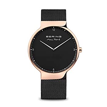 【中古】【輸入品・未使用】BERING メンズ クォーツ腕時計 ステンレススチールストラップ ブラック 20 (モデル:15540-262)