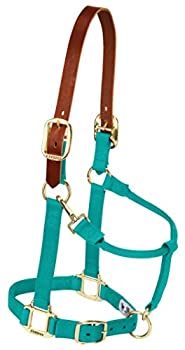 【中古】【輸入品・未使用】(Average Horse%ｶﾝﾏ% Emerald Green) - Weaver Leather Breakaway Original Adjustable Chin and Throat Snap Halter