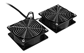【中古】【輸入品・未使用】CyberPower Carbon CRA11002 - Rack fan kit (120 V) - black