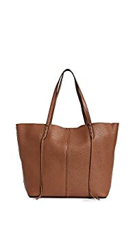 【中古】【輸入品・未使用】Rebecca Minkoff Medium Unlined Tote with Whipstich%ｶﾝﾏ% Almond｜スカイマーケットプラス