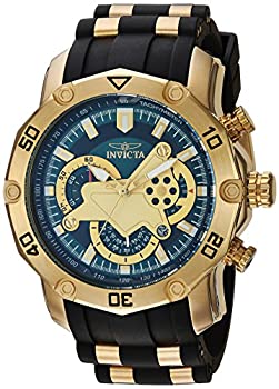 【中古】【インポート品・未当て嵌める】Invicta Men \u0026apos;s \u0026apos; Pro Diver \u0026apos; Quartzステンレス鋼スチール写真and Silicone Casual Watch %ｶﾝﾏ% Color : Black ( Model : 23425?) 腕時計-その他