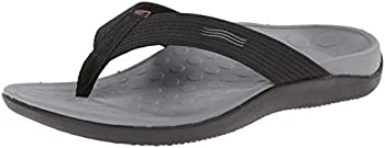 【中古】【インポート品・未当て嵌める】Vionic レディース Tide II つま先郵便受けサンダル%ｶﾝﾏ% 黒いこと%ｶﾝﾏ% 24