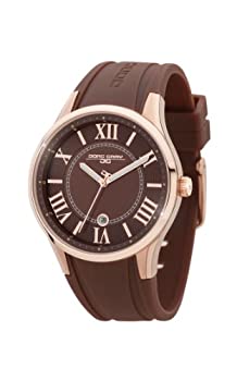 【中古】【輸入品・未使用】Jorg Gray Women's Quartz Watch with Brown Dial Analogue Display and Brown Rubber Strap JG1200-13