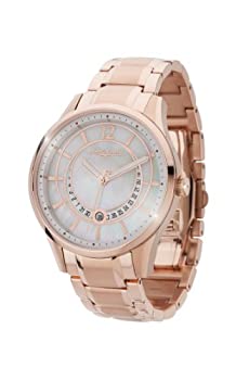 【中古】【輸入品・未使用】Jorg Gray Women Quartz Watch with White Dial Analogue Display and Gold Stainless Steel Bracelet JG1400-14