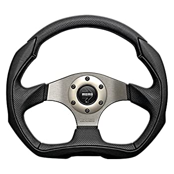【中古】【輸入品・未使用】モモeag35bk0sステアリングホイールレザー