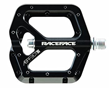 【中古】【インポート品・未当て嵌める】RACE FACE(スピード競技人間の顔) AEFFECTペダル 黒いこと PD13AEBLK