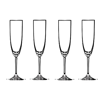 【中古】【輸入品・未使用】Riedel Vinum Crystal Champagne Glass%ｶﾝﾏ% Set of 4 by Riedel