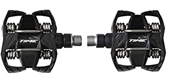 【中古】【インポート品・未当て嵌める】TIME(ひと休み) 銀輪 お山 自動二輪車 MTB エンデューロ ビンディング ペダル ATAC MX 4 掛け目:192g/片側 T2GV012 黒いこと