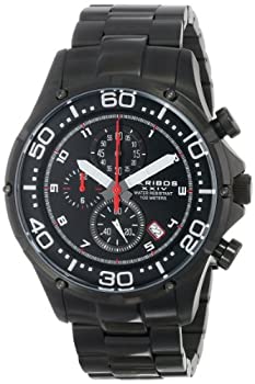 【中古】【輸入品・未使用】[アクリボス XXIV]Akribos XXIV 腕時計 Black Watch AK663BK メンズ [並行輸入品]