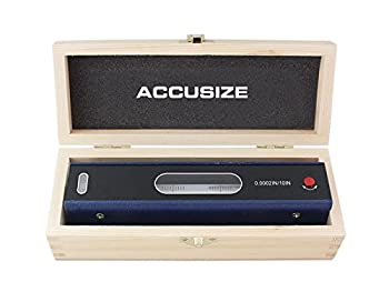 【中古】【輸入品・未使用】Accusize 工業用ツール 8インチ マスター精密レベル ボックス入り 精度:0.0002インチ/10インチ #S908-C685|スカイマーケットプラス