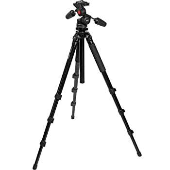 【中古】【輸入品・未使用】Oben ac-1451?4-sectionアルミ三脚with pd-117?Pan / Tilt Head｜スカイマーケットプラス