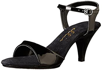 【中古】【インポート品・未当て嵌める】Ellie Shoes レディース 色つや: 黒いこと