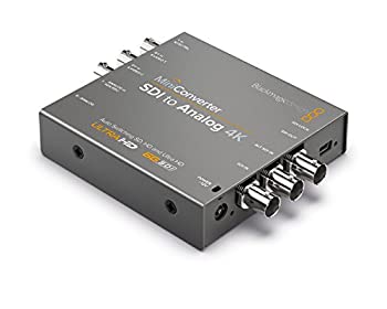 【中古】【インポート品・未当て嵌める】Blackmagic Design 変換器 Mini Converter SDI to Analog 4K 002591