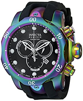 【中古】【輸入品・未使用】Invicta Men's 15984 Venom Analog Display Swiss Quartz Black Watch