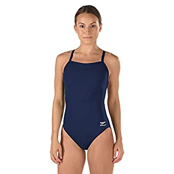 【中古】【インポート品・未当て嵌める】Speedo 819016?Womens Solid Endurance Flyback形づくる背広、Nautical Navy、26