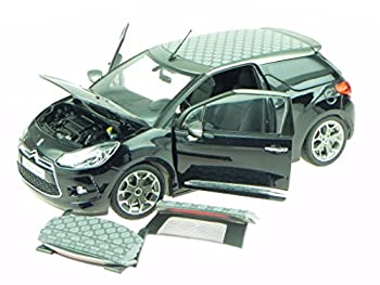 【中古】【輸入品・未使用】2013 Citroen DS3 A56 Cabrio Black 1/18 Diecast Car Model by Norev
