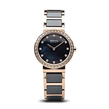 【中古】【インポート品・未当て嵌める】BERING Time 10729-767 レディースセラミックコレクションウォッチ ステンレススチールストラップ 傷に揺るぎ無いサファイア水晶 デンマーク王国で設 その他-腕時計