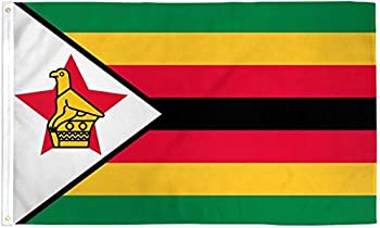 【中古】【輸入品・未使用】Zimbabwe Flag 2x3ft Poly｜スカイマーケットプラス
