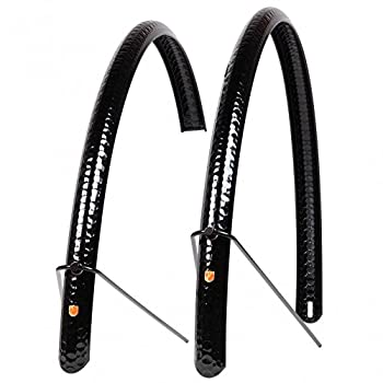 【中古】【インポート品・未当て嵌める】Velo Orange 700c Hammered Alloy Fender Set: Black%ｶﾝﾏ% 45粍 by Velo Orange スポーツ・アウトドア-自転車・サイクリング