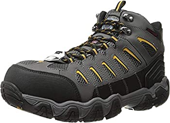 【中古】【輸入品・未使用】SKECHERS Work Men's Blais Bixford Dark Gray Action Nubuck/Mesh Boot 10 D - Medium%カンマ%Dark Gray Action Nubuck/Mesh%カンマ%10 M US|スカイマーケットプラス