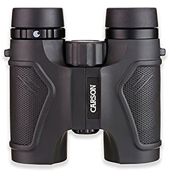 【中古】【輸入品・未使用】Carson 8x32 3D/EDシリーズ双眼鏡（EDグラス、アーマーコーティング、防水性／曇りよけ）