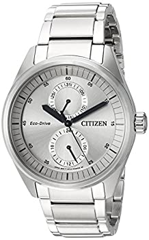 【中古】【インポート品・未当て嵌める】Citizen Men \u0027s \u0027 Dress \u0027 Quartzステンレス鋼スチール写真Casual Watch %ｶﾝﾏ% Color : silver-toned (ひな形: bu3010???51h )