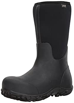 【中古】【インポート品・未当てはめる】Bogs メンズ ワークマン 雨合羽 断熱 コンポジット トゥ 細工物 レインブーツ US 大いさ: 11 色合い: 黒いこと