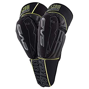 【中古】【輸入品・未使用】EVS Sports ユニ 大人用 TP199 膝パッド (ブラック/ハイビズ イエロー S/M)