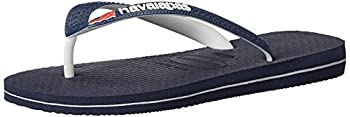 【中古】【輸入品・未使用】Havaianas Top Logo Usa Navy Blue bra 39/40｜スカイマーケットプラス