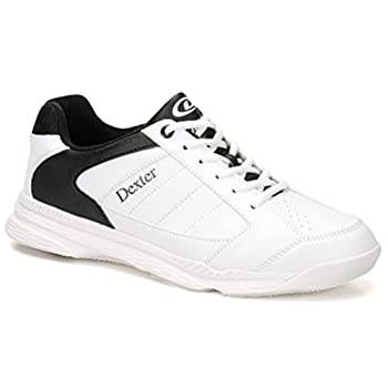 【中古】【輸入品・未使用】(White/Black%ｶﾝﾏ% Size 7) - Dexter Mens Ricky IV Bowling Shoes- Grey/Blue
