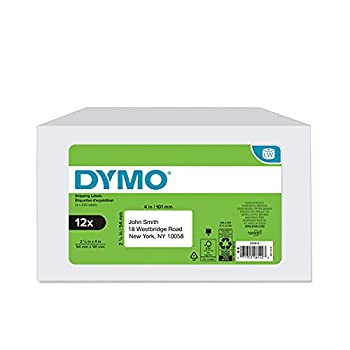 【中古】【インポート品・未当て嵌める】LabelWriter下げ札印刷者用DYMO Authentic LabelWriter判定基準積みだし下げ札、白、2?1/8%ﾀﾞﾌﾞﾙｸｫｰﾃ%x 4%ﾀﾞﾌﾞﾙｸｫｰﾃ%、12渦巻形（220巻）