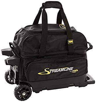 【中古】【輸入品・未使用】嵐合理化2ボールローラーBowling bag-ブラック