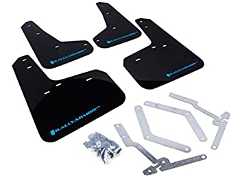 【中古】【輸入品・未使用】Rally Armor 2012?+フォードフォーカス、ST、RS泥フラップライトブルーロゴ