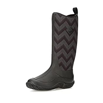 【中古】【インポート品・未当て嵌める】Muck Boot レディース Hale レインブーツ US 大きさ: 24 色つや: 黒いこと