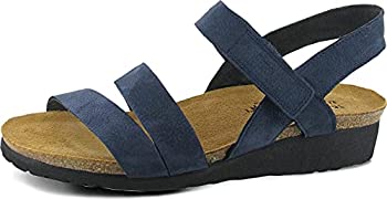 【中古】【インポート品・未当て嵌める】Naot Footwear レディース ケイラサンダル%ｶﾝﾏ% 米国海軍 天鵝絨 ヌバック%ｶﾝﾏ% 10 靴-その他