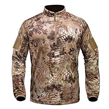 【中古】【輸入品・未使用】Kryptek メンズ スタンダード ヴァルハラ 2 LS ジップ、ハイランダー、S｜スカイマーケットプラス