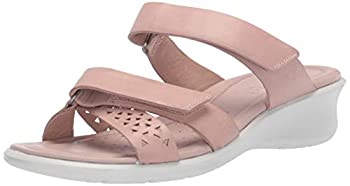 【中古】【輸入品・未使用】ECCO レディース Felicia スライドサンダル US サイズ: 10-10.5 カラー: ピンク