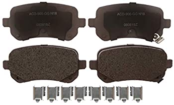 【中古】【輸入品・未使用】ACDelco 14D1326CHF1 Advantage Ceramic Rear Disc Brake Pad Set