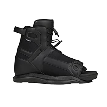【中古】【インポート品・未当て嵌める】Ronix Divide Stage 1 ウェイクボードブーツ 黒いこと 7.5-11.5