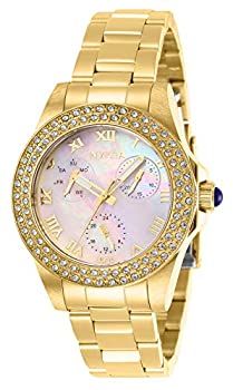 【中古】【輸入品・未使用】Invicta Lady 28481 Angel Quartz Chronograph White Dial Watch|スカイマーケットプラス