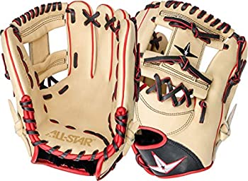 【中古】【輸入品・未使用】All-Star Pro-Elite ベースボールグローブ 11.5インチ FGAS-1150I クリーム/ブラック/スカーレット 11.5 inch