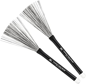 【中古】【輸入品・未使用】MEINL Stick & Brush マイネル ブラシ COMPACT WIRE BRUSH ラバーグリップ SB301 【国内正規品】