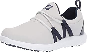 【中古】【輸入品・未使用】FootJoy レディース Fj レジャー スリッポン ゴルフ シューズ%ｶﾝﾏ% サンド/ネイビー。%ｶﾝﾏ% 6.5｜スカイマーケットプラス
