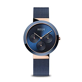 【中古】【輸入品・未使用】BERING Time | レディーススリムウォッチ 35036-367 | 36mmケース | セラミックコレクション | ステンレススチールストラップ | 傷に強いサファ