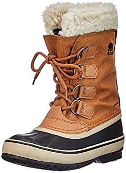 【中古】【インポート品・未当てはめる】Sorel レディース ウィンターカーニバルブーツ 雨と雪 雨合羽 キャメルブラウン 大いさ US 大いさ: 10 色合い: 赤銅色
