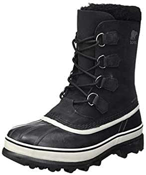 【中古】【輸入品・未使用】SOREL (ソレル) - メンズ カリブー 防水 ブーツ 冬用%ｶﾝﾏ% ブラック、ダークストーン%ｶﾝﾏ% 12