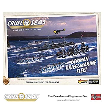 【中古】【輸入品・未使用】Cruel Seas German Kriegsmarine Fleet Starter Set%ｶﾝﾏ% World War II Naval Battle Game