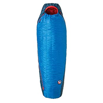 【中古】【インポート品・未当て嵌める】Big Agnes 寝袋 アンビルホーン (650 DownTek) 15度 ロング 左チャック