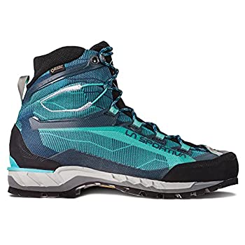 【中古】【インポート品・未当て嵌める】La Sportiva Trango TECH GTX レディースハイキングシューズ US 大きさ: 6 色つや: 青緑色